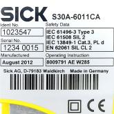 Sicherheitslaserscanner S30A-6011CA Gebraucht