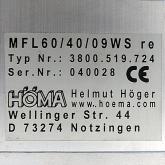 Lamp MFL60/40/09WS Used