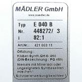 gear E 040 B Used