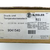 Pressure and temperature measuring device G1/2B New FS
