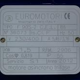 Drehstrom-Asynchronmotor TIPO F 90S-2 Neu OVP