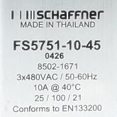 Line filter 8502-1671 Used