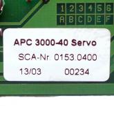 PC Board APC 3000-40 Servo  New FS