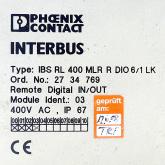 Motorschalter IBS RL 400 MLR R DIO 6/1 LK Gebraucht