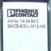 Sensor actuator Box SACB- 8/3-L-M12-M8  Gebraucht