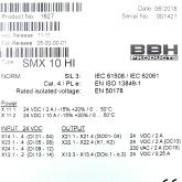 Safety control SMX10HI SMX10HI 