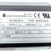 BLDC motor with integrated speed controller  Refurbished