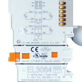 4-channel analog input, voltage, 0…10 V, 12 bit, single-ended EL3064 Used