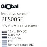 Induktiver Standardsensor BES005E  