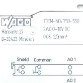 2-Channel-analog-output-terminal  Used