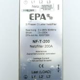 3 phase 3 wire mains filter NF-T-200  Used