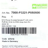 M12 Power-Anschlussleitung  Neu OVP