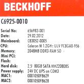 Fanless control cabinet Industrial PC  