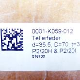 25x Disc springs 016700 New