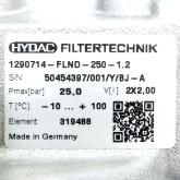 Inline filter + Clogging indicator  New
