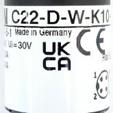 Pushbutton C22-D-W-K10-P5 New FS