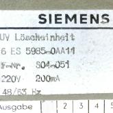 UV extinguishing unit S04-051 Used