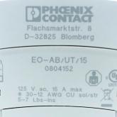 4x Switch cabinet socket EO-AB/UT/15 