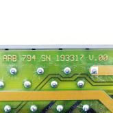 Relay card SN 193317 V.00 Used