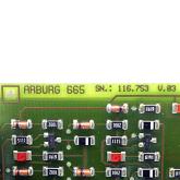 Power bus board SN. 116.763 V.03 Used
