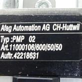 Pneumatic linear actuator PMP 02 New
