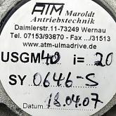 Schneckengetriebe  Gebraucht
