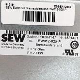 Bremswiderstand BW012-025-P Gebraucht