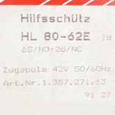 Auxiliary guard HL 80-62E  New FS