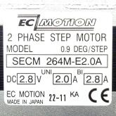NEMA23 2-phase stepper motor 0.9° 0.44Nm Strands: 8 2.0A Front shaft: 6.35mm  New FS