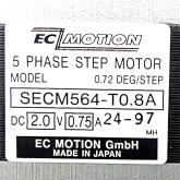 SIZE60 5-phase stepper motor 0.72° 0.42Nm Strands: 10 0.75A Front shaft: 8mm  New FS