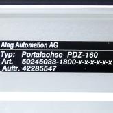 Portalachse PDZ-160 Neu