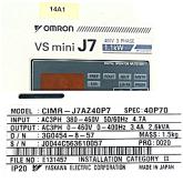 Frequenzumrichter Omron VS mini J7 CIMR-J7AZ40P7 Gebraucht