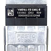 Anschlussplatte VMPA1-FB-AP-4-1 mit Elektronikmodul VMPA1-FB-EMG-8 533361 / 533352 Gebraucht