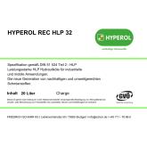 Hydraulic oil REC HLP 32  