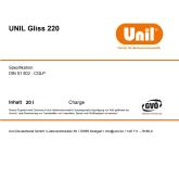 Bed and slideway oil Gliss 220  20L Canister