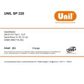 Gear oil SP 220  60L Drum