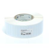 Polyester Etiketten Silber  Neu