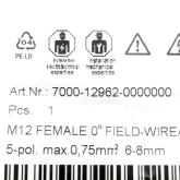 Screw terminal connection  New FS