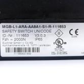 Sicherheitsschalter MGB-L1-ARA-AA8A1-S1-R MGB-L1-ARA-AA8A1-S1-R-111653 Gebraucht