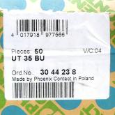 Durchgangsklemme UT 35 BU UT 35 BU Neu geöffnete OVP