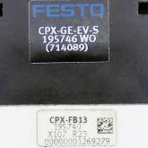 Bus node CPX-FB13 inkl. Interlink block CPX-GE-EV-S 195746 / 195740 Used