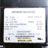 3-phase step motor with encoder and brake 0052525035800 Used