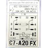 3 Stück Miniaturleistungsrelais C7-A20FX Neu