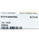 Vollhartmetal Flachborer KC7315 AA00.209.198 