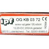 Forked light barrier  New FS