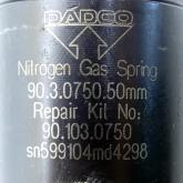 Gas spring  New