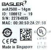 106612-19 acA2500-14gm Gebraucht