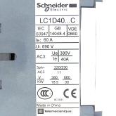 Power contactor LC1D40...C Used