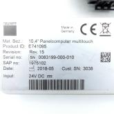10,4'' Panelcomputer multitouch 1975102 Used