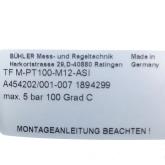 Tauchtemperaturfühler TF M-PT100-M12-ASI 